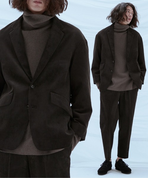 WYM LIDNM セットアップ RAYON 11W CORDUROY SET-UP/セットアップ