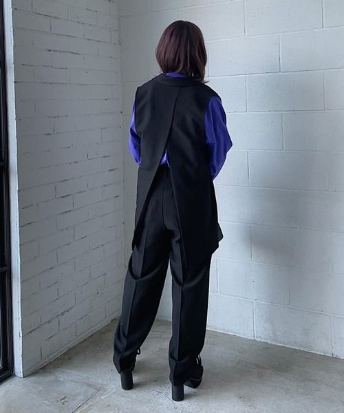PAGEBOY（ページボーイ） ベスト リッチツイルセットアップジレ