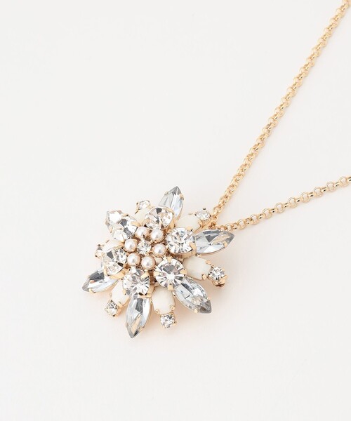 TOCCA ブローチ NOBLE FLOWER BROOCH NECKLACE 2WAY ブローチ