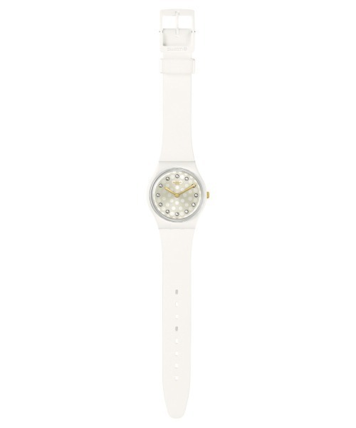 スウォッチ　レトログラード　希少　クォーツ　稼働　ホワイト Swatch 腕時計 SPARKLE SHINE レディース メンズ : ZOZOTOWN