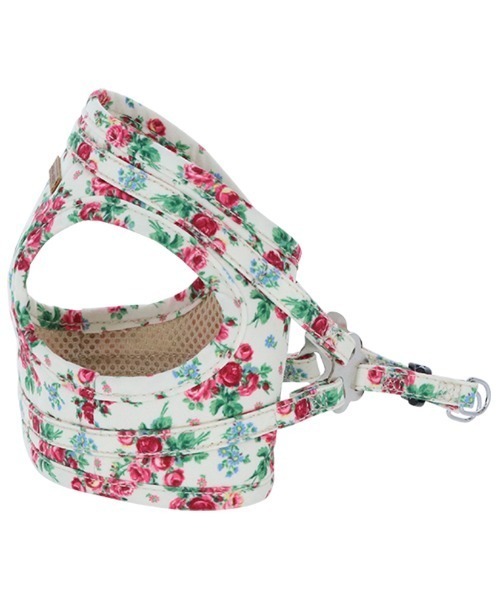 ローラアシュレイのハーネス&リード LAURA ASHLEY（ローラアシュレイ）フラワーハーネス｜全2色 | 犬服