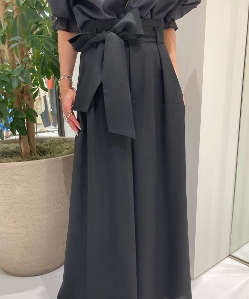 LOULOU WILLOUGHBY（ルルウィルビー） ワイドパンツ パンツ 「LOULOU