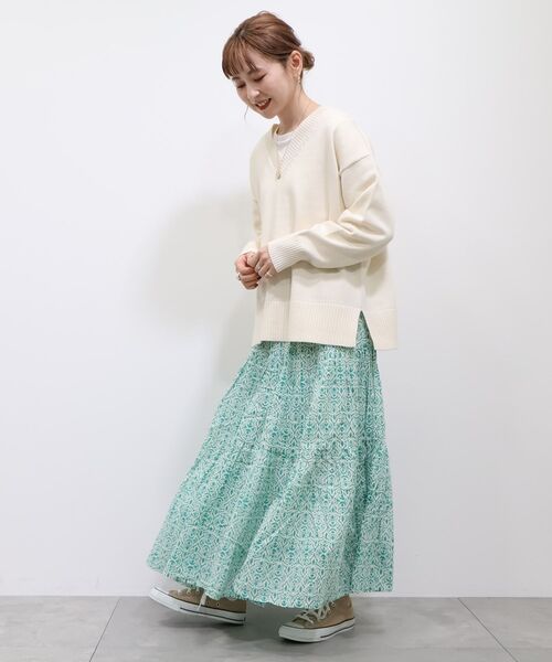AMERICAN HOLIC（アメリカンホリック） スカート ふんわりインドボイル