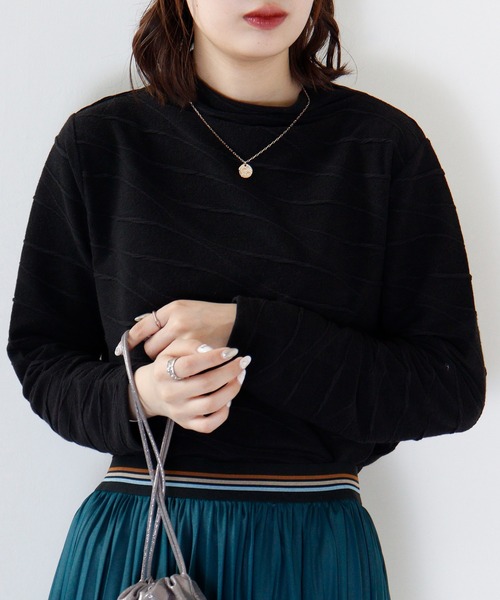 ニット セーター BRODIAEA 長袖ハイネックニット レディース ニット セーター BRODIAEA 長袖ハイネックニット レディース
