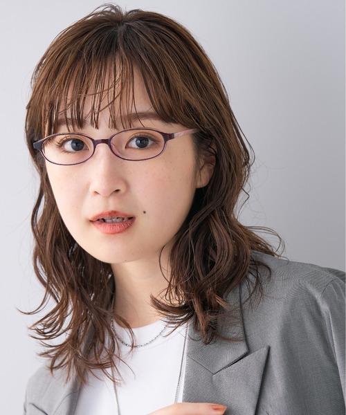 Zoff（ゾフ） 伊達メガネ メガネ 眼鏡 オーバル型メガネ｜老眼鏡｜Zoff