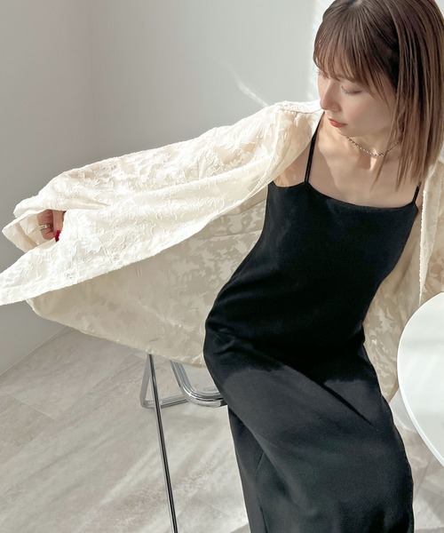 シャツ/ブラウス(長袖/七分) nuyuh design cover sheer shirt TOKYO WEEKLY JOURNAL | Sheer Shirt (シャツ・ブラウス ) |SHEL'TTER
