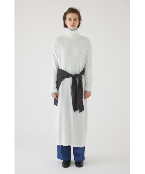 RIM.ARK ワンピース Print knit OP プリントニットワンピース