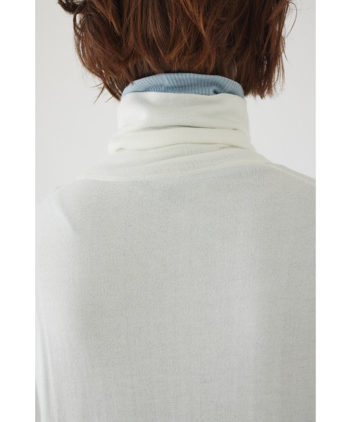 RIM.ARK パーティードレス ワンピース Print knit OP プリントニット