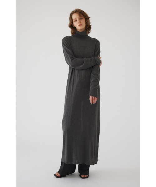 RIM.ARK パーティードレス ワンピース Print knit OP プリントニット