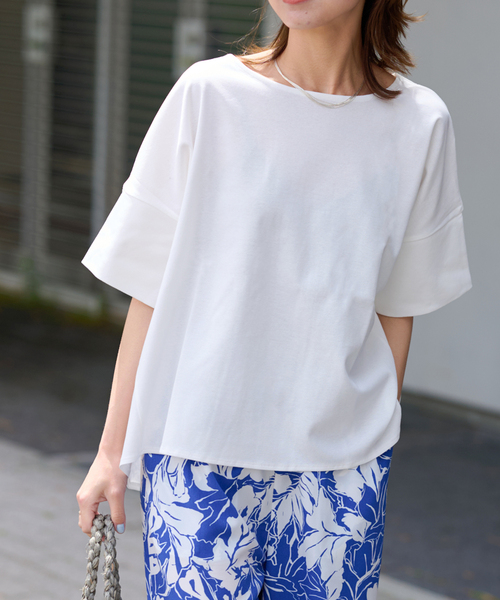 tシャツ 「追加」ADDICTポンチクルーネックタックプルオーバー レディース | JOURNAL STANDARD relume | 07