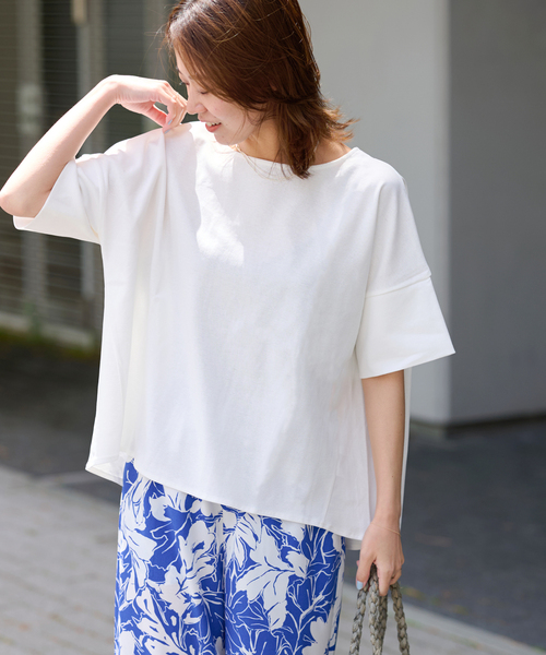 tシャツ 「追加」ADDICTポンチクルーネックタックプルオーバー レディース | JOURNAL STANDARD relume | 08