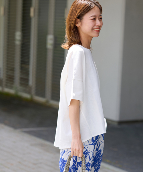 tシャツ 「追加」ADDICTポンチクルーネックタックプルオーバー レディース | JOURNAL STANDARD relume | 09