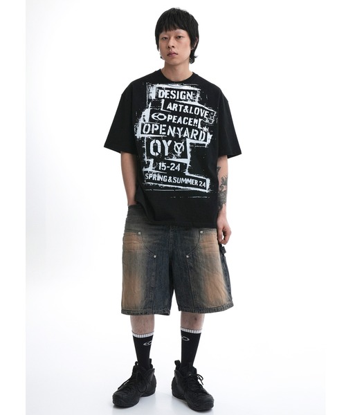 OY tシャツ 「OY/オーワイ」 BOX STAMP T/スタンプ Tシャツ