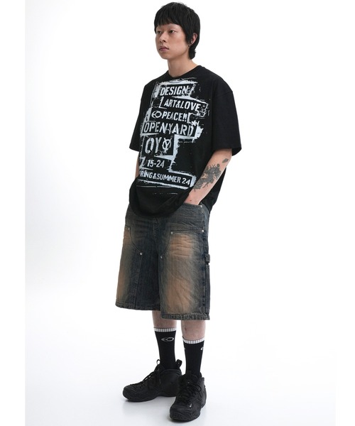 OY tシャツ 「OY/オーワイ」 BOX STAMP T/スタンプ Tシャツ