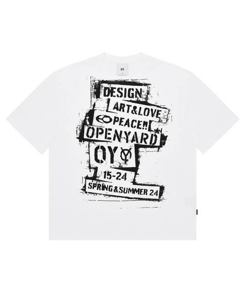OY Tシャツ OY tシャツ 「OY/オーワイ」 BOX STAMP T/スタンプ Tシャツ