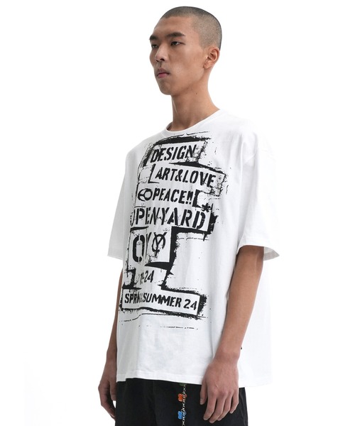 【冬バーゲン★】 BOX 「OY/オーワイ」 tシャツ OY STAMP Tシャツ T/スタンプ トップス
