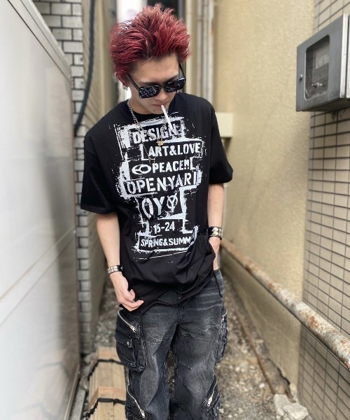 OY tシャツ 「OY/オーワイ」 BOX STAMP T/スタンプ Tシャツ
