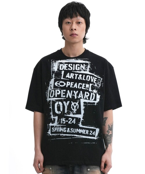 OY Tシャツ OY tシャツ 「OY/オーワイ」 BOX STAMP T/スタンプ Tシャツ