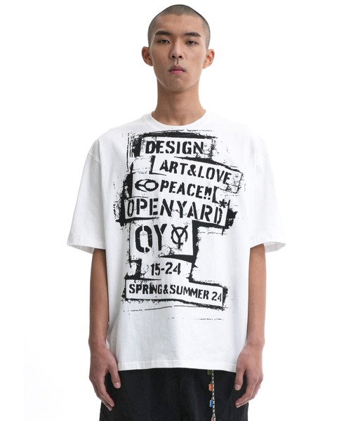 OY tシャツ 「OY/オーワイ」 BOX STAMP T/スタンプ Tシャツ