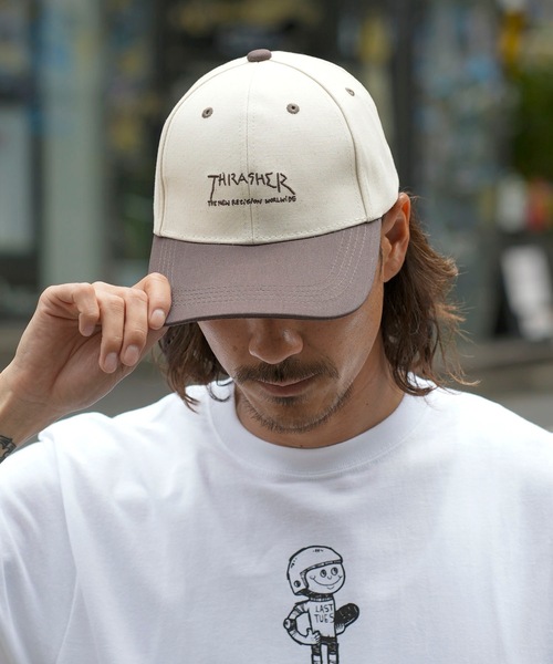 THRASHER キャップ 帽子 The New Religion Worldwide 6P DAD