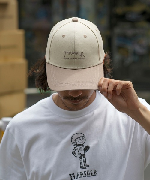 THRASHER キャップ 帽子 The New Religion Worldwide 6P DAD