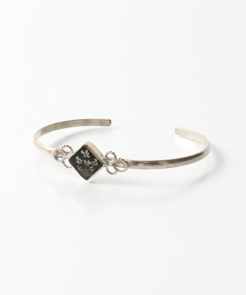 Gustavo ブレスレット Gustavo Flower Chain Bracelet-SILVER | deernaka