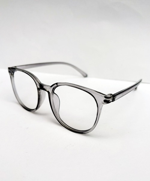 Port（ポート） 伊達メガネ メガネ 眼鏡 ウェリントンタイプ クリア