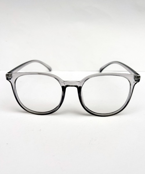 Port（ポート） 伊達メガネ メガネ 眼鏡 ウェリントンタイプ クリア