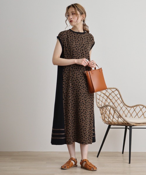 メーカー直売所 Anna Nicola アニマルドットワンピース AnnaNicola ワンピース ワンピース
