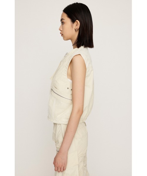 ベスト ジレ DOCKING GILET レディース CLANE ベスト ジレ 「CLANE/クラネ」DOUBLE BREASTED GILET