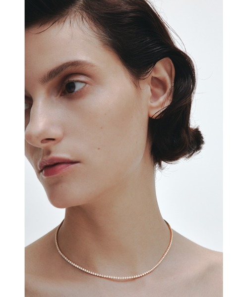 ※こるり※ les bon bon ピンクゴールド　タイニーネックレス les bon bon｜victoria necklace pink gold ネックレス ピンク