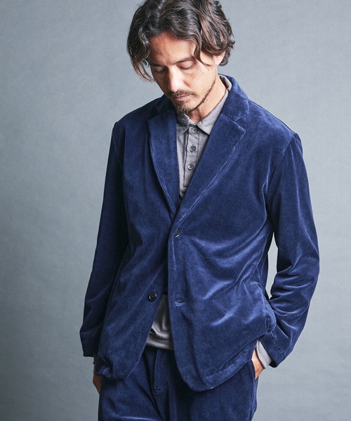 Magine ジャケット テーラードジャケット CTN KNIT CORDULOY