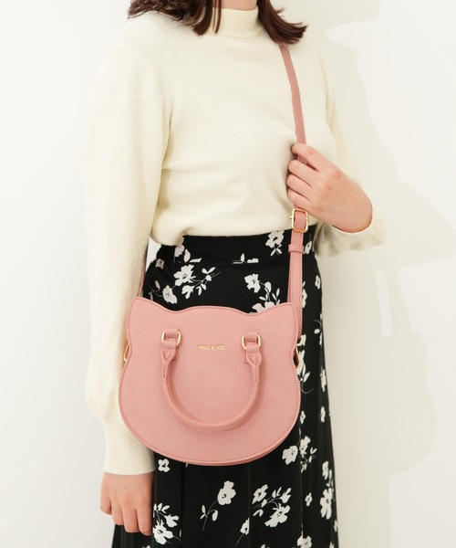 PAUL & JOE バケツ型ショルダー トロピカルキャット PAUL & JOE ACCESSOIRES（ポールアンドジョーアクセソワ