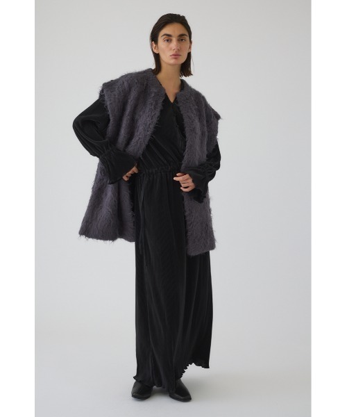RIM.ARK ベスト ジレ Brilliant knit gown ブリリアントニットガウン