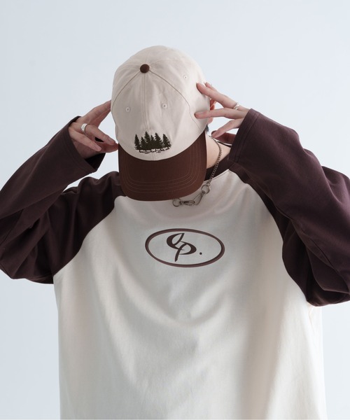 ブラウン キャップ 帽子 epnok キャップ 帽子 「EPNK」Forest ball cap / フォレスト
