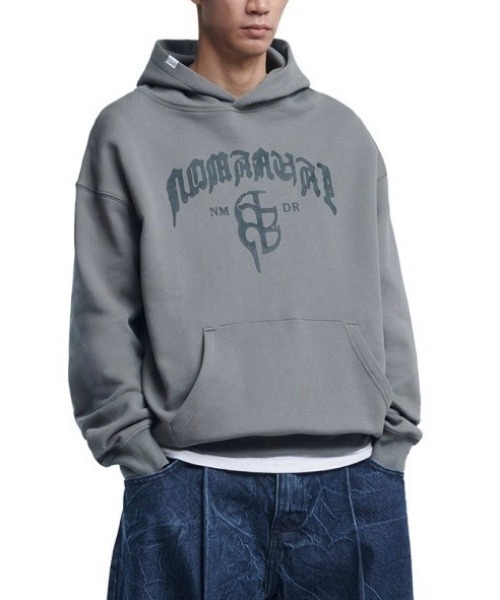 パーカー・フーディ NOMANUAL GB HOODIE GRAY NM63HD17M1GY NOMANUAL パーカー 「NOMANUAL」G.B HOODIE メンズ レディース