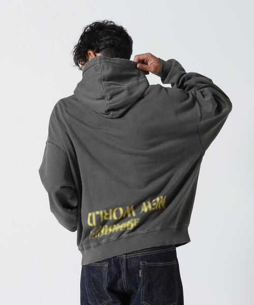DANKE SCHON パーカー DankeSchon/ダンケシェーン/PIGMENT SWEAT