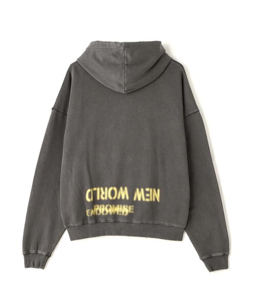 DANKE SCHON パーカー DankeSchon/ダンケシェーン/PIGMENT SWEAT