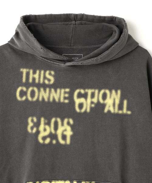 DANKE SCHON パーカー DankeSchon/ダンケシェーン/PIGMENT SWEAT