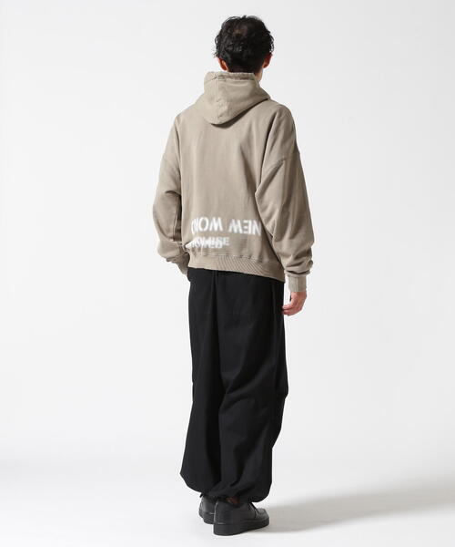 DANKE SCHON パーカー DankeSchon/ダンケシェーン/PIGMENT SWEAT