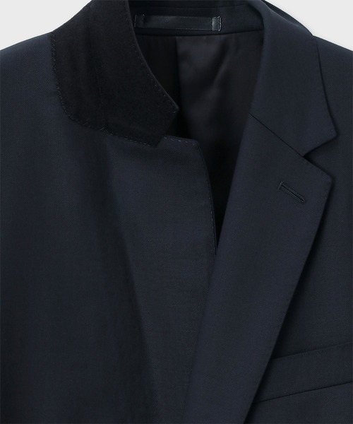 Paul Smith セットアップ ネイビーソリッド ストレッチ 2ボタン