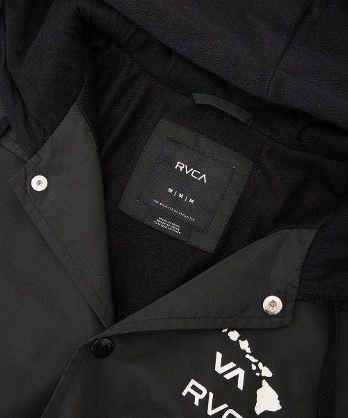 RVCA ナイロンジャケット RVCA ルーカ メンズ ナイロンジャケット Sサイズ 新品 黒