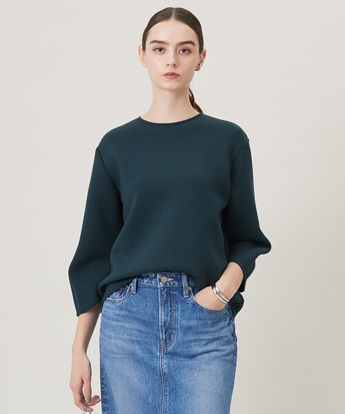 tシャツ 「洗える・WEB限定カラーあり」コンパクトダブルフェイス トップス レディース ICB tシャツ 「洗える・WEB限定カラーあり」コンパクトダブル