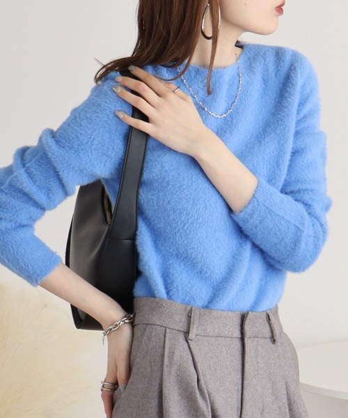 FUNALIVE（ファンアライブ） ニット セーター je crois soi フェザー