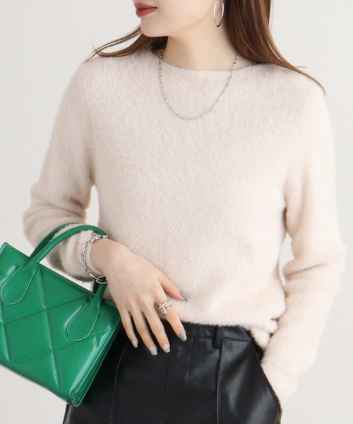 FUNALIVE（ファンアライブ） ニット セーター je crois soi フェザー