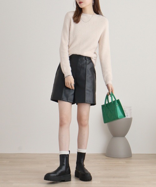 FUNALIVE ニット セーター je crois soi フェザーニットプルオーバー