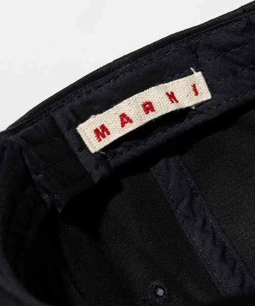 かのほ　新作25SS⭐︎新品！マルニ 刺繍 ロゴ キャップ　Tシャツ14y MARNI キャップ 帽子 MARNI(マルニ)Kids ＆ Junior ブランドロゴ