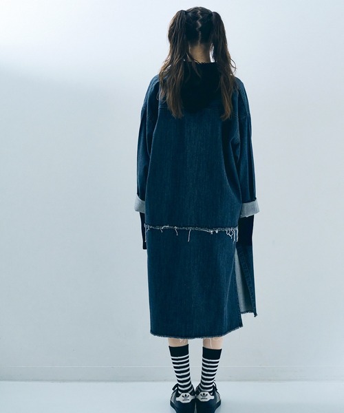 新品　ワンピース rienda(リエンダ) パイピングデザインプリーツOP総柄ワンピース
