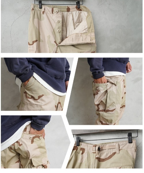 MILITARY カーゴパンツ 実物 新品 デッドストック 米軍 リップス