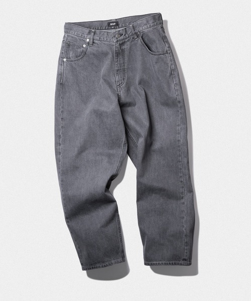 HUF」 加工デニムパンツ 30inch ブラック メンズ